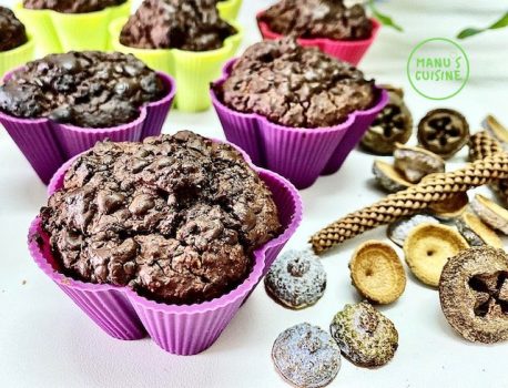 muffins vegan de chocolate bio vegane schoko-muffins bio