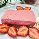 bolo de iogurte de morango bio