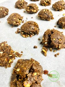 cookies com amêndoa vegan bio Cookies mit Mandeln, vegan bio
