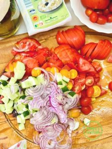 salada grega bio
griechischer salat bio