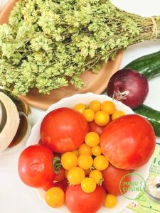 salada grega bio
griechischer salat bio