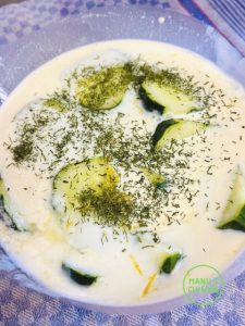 sopa fria de pepino bio gurkensuppe kalt bio