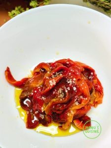 salada de pimentos bio paprika salat bio