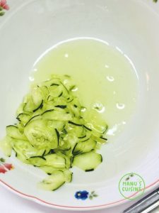 salada de pepino com limão bio
gurkensalat mit zitrone bio