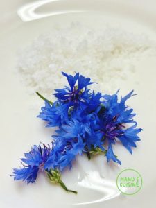 sal azul bio blaues salz bio centaurea azul Kornblume