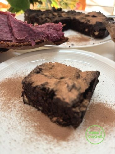 brownie de batata doce bio suesskartoffel brownie bio