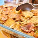 lasanha de abobora hokkaido e batata-doce bio Hokkaido kuerbis und suesskartoffel lasagne bio