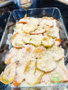 lasanha de abobora hokkaido e batata-doce bio Hokkaido kuerbis und suesskartoffel lasagne bio